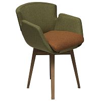 Contemporary chair NUBIA 2900Uindoorleathersolid wood