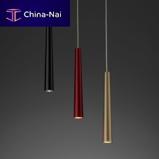 Pendant lamp FLUTEaluminumPMMAcontemporary