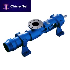 Progressive cavity pump L-FRAMEfor wastewaterslurryfor food products