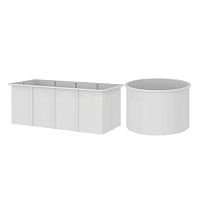 Cheese food mold roundrectangular