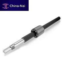 Ball spline shaft for heavy-duty applications
