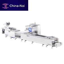 Roll-fed thermoforming machine wePACK 4000for food packagingfor MAP packagingautomatic