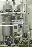 Water softener with mixed bed ion exchanger IONTEC