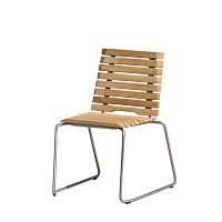 Contemporary chair OPERAoutdoorindoorteak
