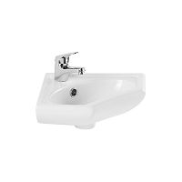 Wall-mounted washbasin SADO : 118700004ceramic1-holewith overflow