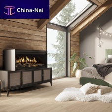 Holographic fireplace Kalfire E-one 100F FRelectricfree-standingfree-standing