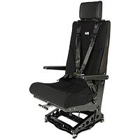 Helicopter seat crewfabric