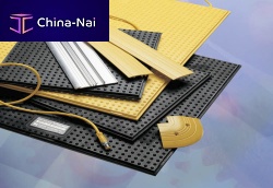 Pressure-sensitive safety mat rubberhigh-visibility