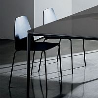Contemporary chair SILAindoorfabricleather