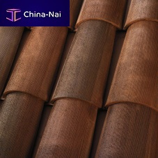 Barrel roof tile 2-PIECE MISSIONcurvedclay