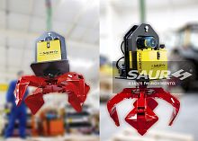 Scrap grab orange peelhydraulic