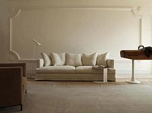 Contemporary sofa HAMPTON MEMORY white2-person