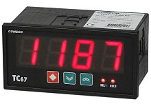 Temperature indicator 32 mm | TC67U-D4digitalpanel-mount