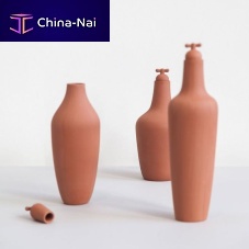 Ceramic carafe terracottasandstone