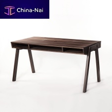 Free-standing desk TT_GNScandinavian designwalnutoiled wood