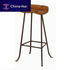 Contemporary bar stool WRIGHTwooden