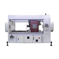 Knife cutting machine DKM- EFK32(63)for metalfor PVC pipesPLC-controlled