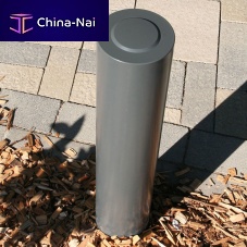 Security bollard GNRIC 140steelfor public space