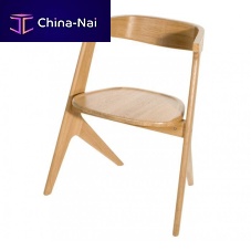Contemporary chair SLAB : WOD01NA/WOD01BLoutdoorindooroak