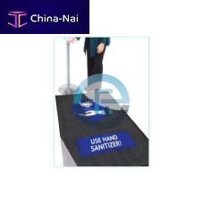Dust control mat antimicrobial