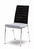 Contemporary chair EVOSA CONGRESSindoorfabricsteel base