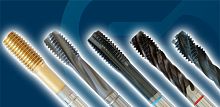 Monobloc tap carbidefor steel