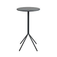 Contemporary high bar table L'ALA TV02Taluminumaluminum baseround