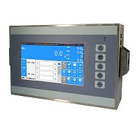 LCD display weighing terminal panel-mount