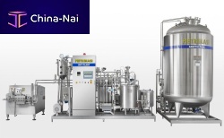 Sterilization unit for the food industry UHT