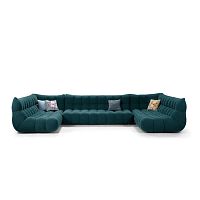 Modular sofa SETUPcontemporaryfabricgray