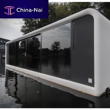Modular floating house prefab