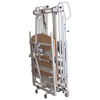 Medical trolley 946011for bed transfertransportwith tray