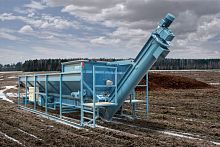 Container mixer continuoussolid/liquidmobile