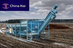 Container mixer continuoussolid/liquidmobile