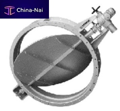 Butterfly valve ML with handwheelregulatingfor wastewater