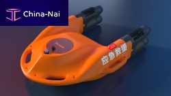 Boat horseshoe lifebuoy Blue Whaleremote-controlled