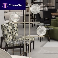 Floor lamp TRIS LISEUSEmetalglasscontemporary