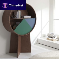 Sideboard with long legs LUNAcontemporarylacquered woodwalnut
