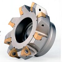 Indexable insert milling cutter WNMX080608R-OMwith negative insertfacefinishing