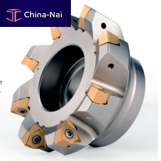 Indexable insert milling cutter WNMX080608R-OMwith negative insertfacefinishing