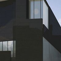 Ventilated facade cladding MICROVENTILATEDpanelcompositepolished