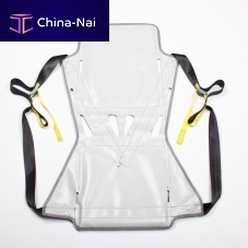 Patient lift sling-seat PVCtoiletwith head support