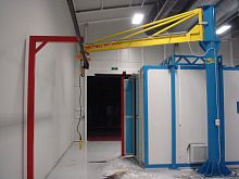 Pillar jib crane NPI - PP07 seriesrotarylifting360� rotating