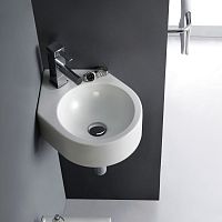 Wall-mounted washbasin BRISTOLporcelaincornercontemporary