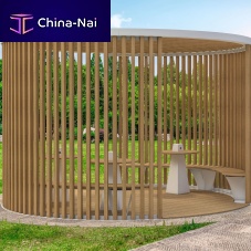 Aluminum gazebo KIOSKgalvanised steelpowder-coated steelaluminum frame