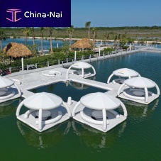Resort platform The Harbor swiminflatablefor marinas