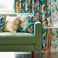 Upholstery fabric River Wanderfor curtainfor roller blindsnature pattern
