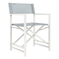 Contemporary chair KAMP indoorfabricaluminum base