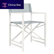 Contemporary chair KAMP indoorfabricaluminum base