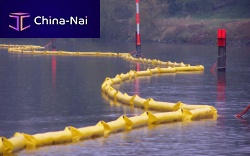 Pollution control boom inflatableriver